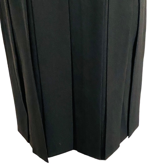 Cabi Black Crepe Flapper Style Dress Empire Waist Style # 236 Womens Sz 4 - Picture 8 of 12